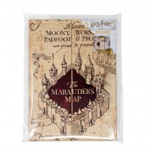 Harry Potter Magnetic poznámkový blok A5 The Marauder's Map