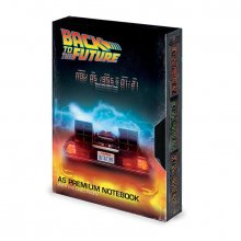 Back to the Future Premium poznámkový blok A5 Great Scott VHS