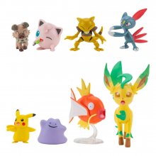 Pokémon Battle Figure Set Figure 8-Pack Female Pikachu, Jigglypu