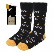 Harry Potter ponožky Glasses & Lightning prodej v sadě (6)
