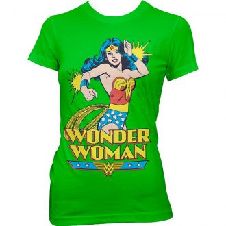 Wonder Woman Dámské tričko Diana zelené