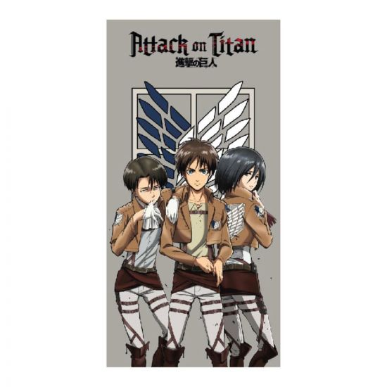 Attack on Titan ručník Group 70 x 140 cm - Kliknutím na obrázek zavřete