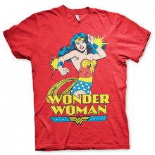 Pánské tričko Wonder Woman červené DC Comics