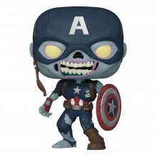 Marvel What If...? POP! TV Vinylová Figurka Zombie Captain Ameri