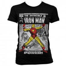 Dámské tričko Marvel Iron Man Cover