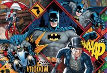 DC Comics Supercolor skládací puzzle Batman (180 pieces)