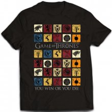 Game of Thrones T-Shirt Coloured Squares XL