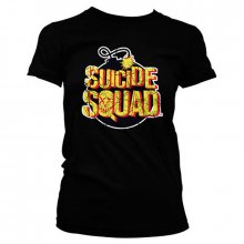Dámské triko Suicide Squad Bomb Logo