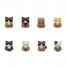 Attack on Titan Mega Cat Project Trading Figure 8-Pack Attack on