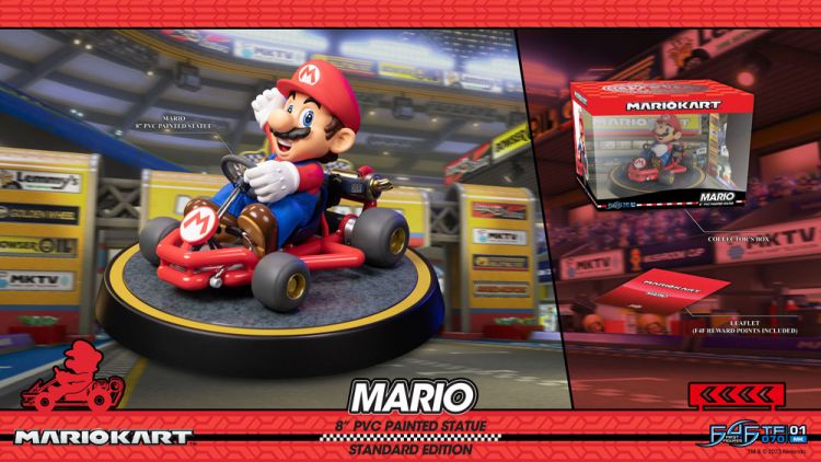 Mario Kart PVC Socha Mario Standard Edition 19 cm - Kliknutím na obrázek zavřete