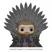 Game of Thrones POP! Deluxe Vinylová Figurka Ned Stark on Throne