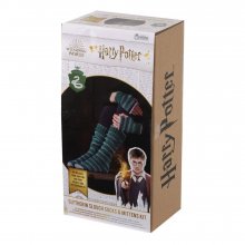 Harry Potter Knitting Kit Slouch ponožky and Mittens Slytherin
