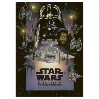Star Wars kovový plakát The Empire Strikes Back 32 x 45 cm