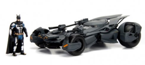 DC Comics kovový model 1/24 Batman Justice League Batmobile