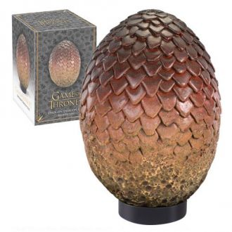 Game of Thrones Dragon Egg autentická replika Drogon 20 cm