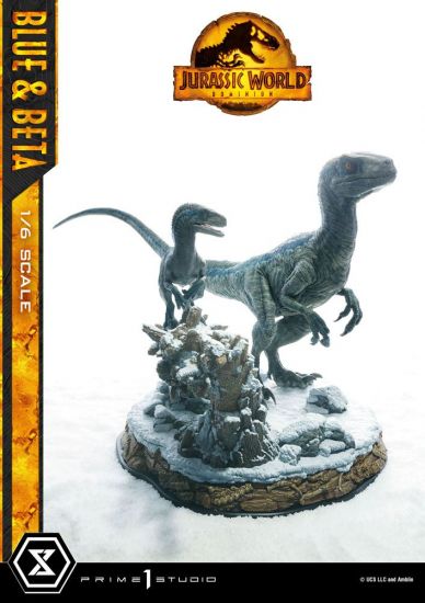 Jurassic World: Dominion Legacy Museum Collection Socha 1/6 Blu - Kliknutím na obrázek zavřete