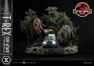 Jurassic World: The Lost World Socha 1/15 T-Rex Cliff Attack 53