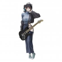 Juroku Illustration PVC Socha Guitar Meimei Backless Dress 26 c