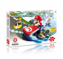 Mario Kart skládací puzzle Funracer (1000 pieces)