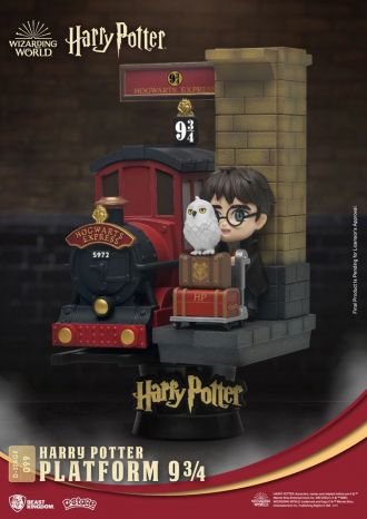 Harry Potter D-Stage PVC Diorama Nástupiště 9 3/4 New Version 15