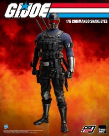 G.I. Joe FigZero Akční figurka 1/6 Commando Snake Eyes 30 cm