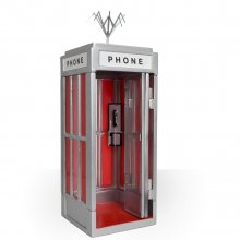 Bill & Ted's Excellent Adventure FigBiz Phone Booth