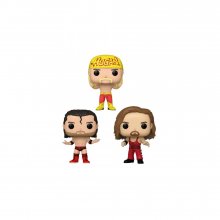 WWE POP! Vinylová Figurka Hogan & Outsiders 3-Pack 9 cm