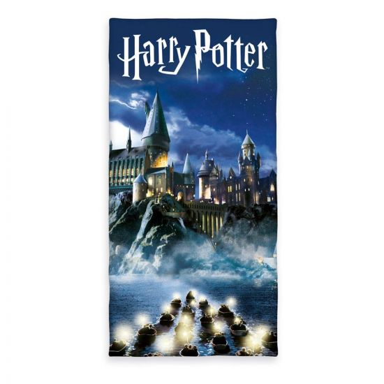 Harry Potter Velour Blue 70 x 140 cm - Kliknutím na obrázek zavřete