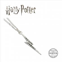 Harry Potter x Swarovski náhrdelník & Charm Lightning Bolt