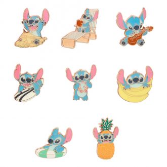 Lilo & Stitch POP! Enamel Pins Stitch Summer 4 cm prodej v sadě
