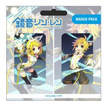 Hatsune Miku sada odznaků 2-Pack Set C