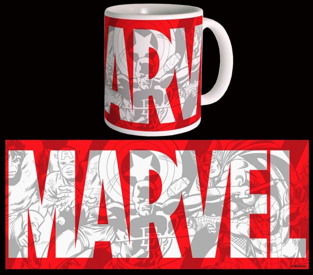 Marvel Comics Hrnek Big Logo - Kliknutím na obrázek zavřete