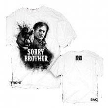 The Walking Dead tričko s potiskem Sorry Brother velikost L