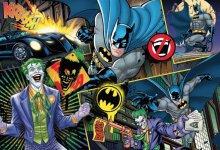 DC Comics Supercolor skládací puzzle Batman (104 pieces)