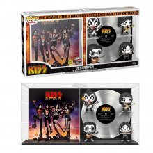 KISS POP! Albums Vinylová Figurka 4-Pack Destroyer GITD 9 cm