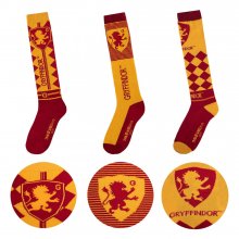 Harry Potter Knee-high socks 3-Pack Gryffindor