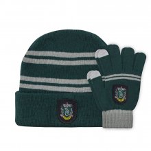 Harry Potter pletená čepice & rukavice Set for Kids Zmijozel