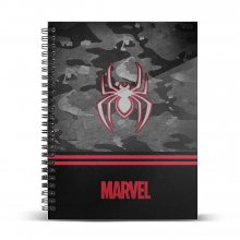 Marvel poznámkový blok A4 Spider-Man Dark