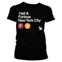 Dámské tričko Rychle a zběsile NYC