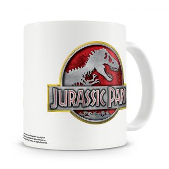 Jurassic Park coffee mug Metallic Logo