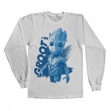 Strážci Galaxie tričko s dlouhým rukávem I Am Groot