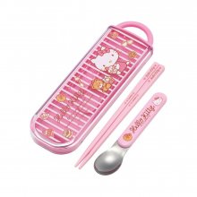 Hello Kitty jídelní hůlky & Spoon Sweety pink