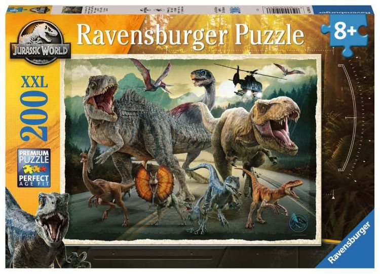 Jurassic World Children's skládací puzzle XXL Life Finds A Way ( - Kliknutím na obrázek zavřete