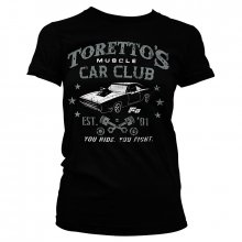 Dámské tričko Rychle a zběsile Toretto's Muscle Car Club vel. M