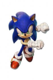 Sonic the Hedgehog skládací puzzle Sonic (250 pieces)
