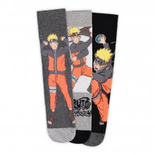 Naruto Shippuden ponožky 3-Pack Naruto 39-42