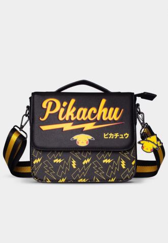 Pokemon PU Leather Messenger brašna Pikachu
