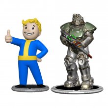 Fallout mini figurky 2-Pack Set F Raider & Vault Boy (Strong) 7