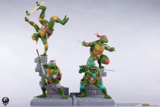 Teenage Mutant Ninja Turtles PVC Socha 4-pack 20 cm