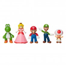World of Nintendo Super Mario & Friends Figures 5-piece box set
